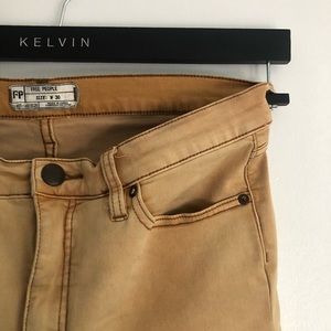 Mustard Free People Pants